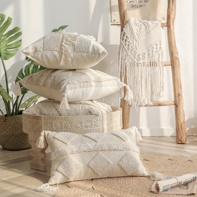 Coussin Pour le Canapé Tufté Nordique de Style Marocain