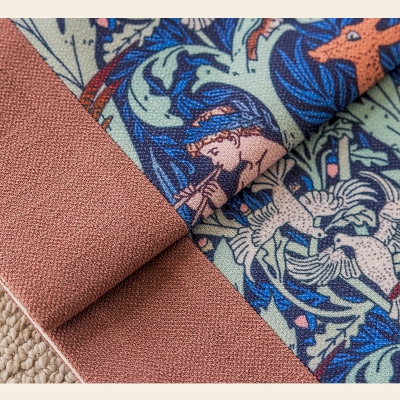Vintage Figurative Animal Pattern Roman Shades