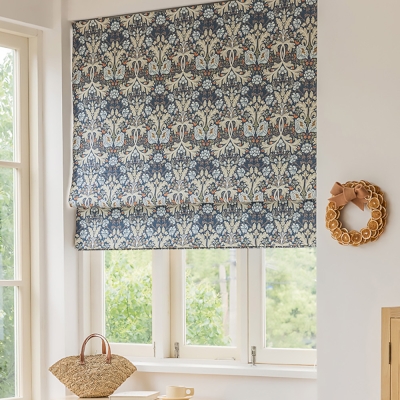 Store Bateau Sur Mesure Coton et Lin Motif Morris