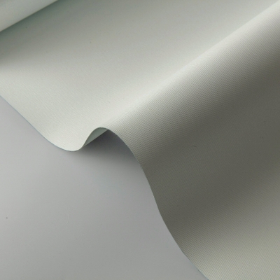 Custom Insulated Waterproof Cassette Roller Shades, Light Gray Tint