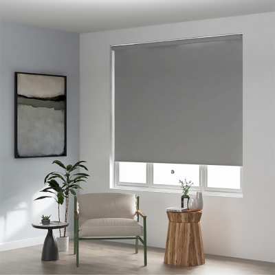 Custom Motorized Blackout Roller Shades