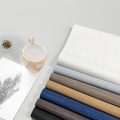Custom Linen-Texture Cassette Roller Shades, 9 Colors