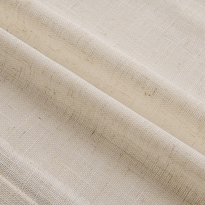 Custom Linen-Look Roman Shades
