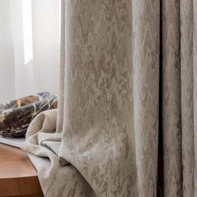 Rideaux MALAWI, Tissu Jacquard de Luxe, Rideau sur Mesure