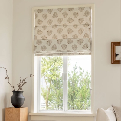 PUMPI Pumpkin Chenille Custom Roman Shades