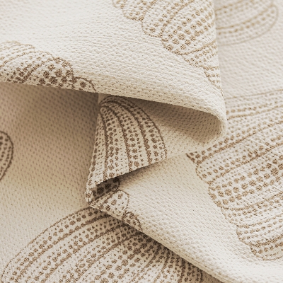 PUMPI Pumpkin Jacquard Chenille Custom Blackout Curtains