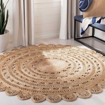 Tapis de Jute Daka Marron Clair
