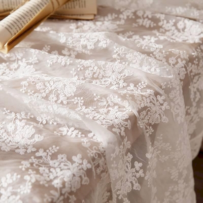 Hollow Embroidered Lace Tablecloth, Rectangle Tablecloths, Square Tablecloths