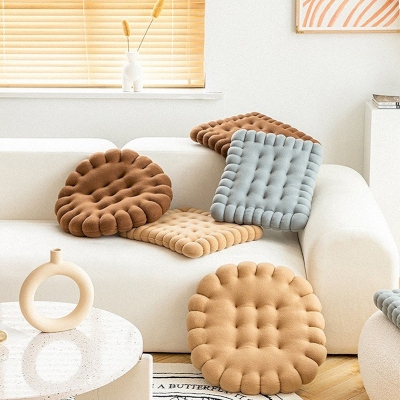 Coussin de Chaise Biscuit, 4 couleurs