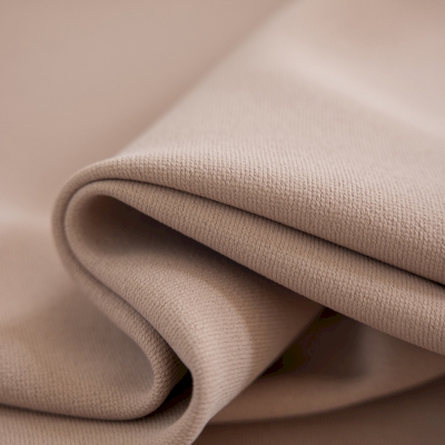 CLEOFIL Solid Color Cotton-Feel Custom Blackout Curtains
