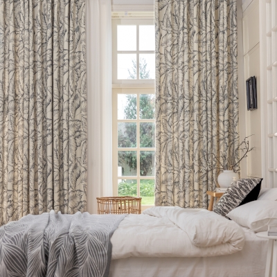 MANN Foliage Print Thermal Blackout Custom Curtains