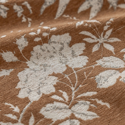 MARAVILLA Vintage Floral Jacquard Blackout Curtains