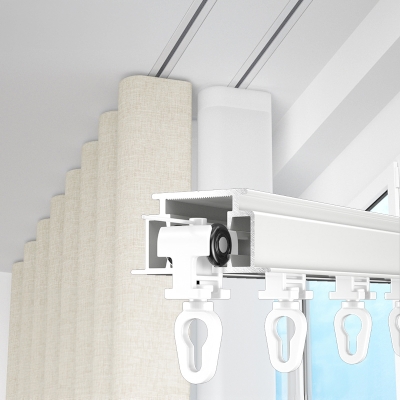 Tringle Rail Wave Encastrée au Plafond Sur-Mesure
