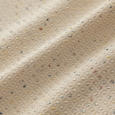 DRAGÉE Textured Jacquard Cotton-Linen Custom Kids Curtains
