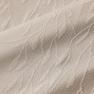 Voilage tamisant thermique RAMEAU, Tissu Jacquard Motif Brindilles, Voilage Sur Mesure