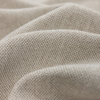 RILVA Textured Natural Linen Weave Cotton-Linen Custom Curtains