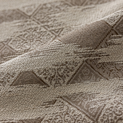JACORY Textured Diamond Woven Jacquard Custom Curtains