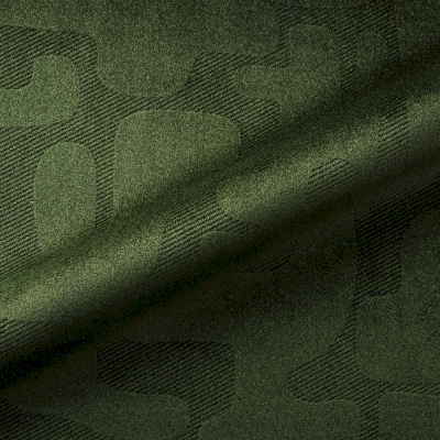 LORÉNZA Sculpted Geometric Relief Velvet Custom Curtains