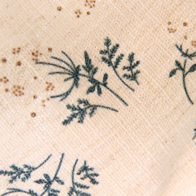 EEMIL Wildflower Print Linen-Blend Custom Curtains