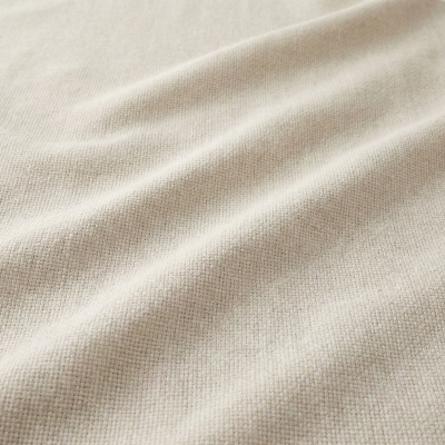 Rideau Sur Mesure ALMORA, Tissu Effet Lin Texturé, Faux-Uni Naturel