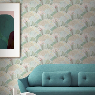 PALMÉA Fan Palm Botanical Wallpaper, 8 Colorways
