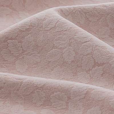Rideau Occultant Sur Mesure VÉLONIE, Tissu Jacquard Chenille, Motif de Feuilles de Ginkgo Stylisées