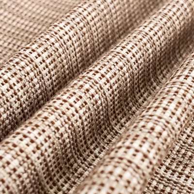 Custom Made ÉLVARA Curtain, Textured Fabric with Woven Grid Pattern