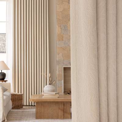 Custom Made VERENA Blackout Curtain, Double Face Chenille Jacquard Fabric With Raised Rose Pattern