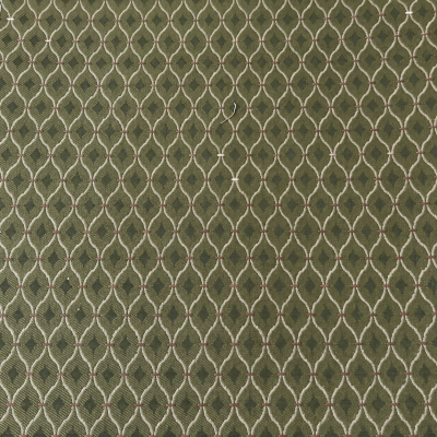 Rideau Sur Mesure VALCÉRA, Tissu Jacquard Texturé, Motif de Treillis Ponctué de Petits Losanges