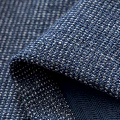 Rideau Occultant Sur Mesure NÉRIVE, Tissu Jacquard Texturé, Effet Chiné aux Nuances Entremêlées