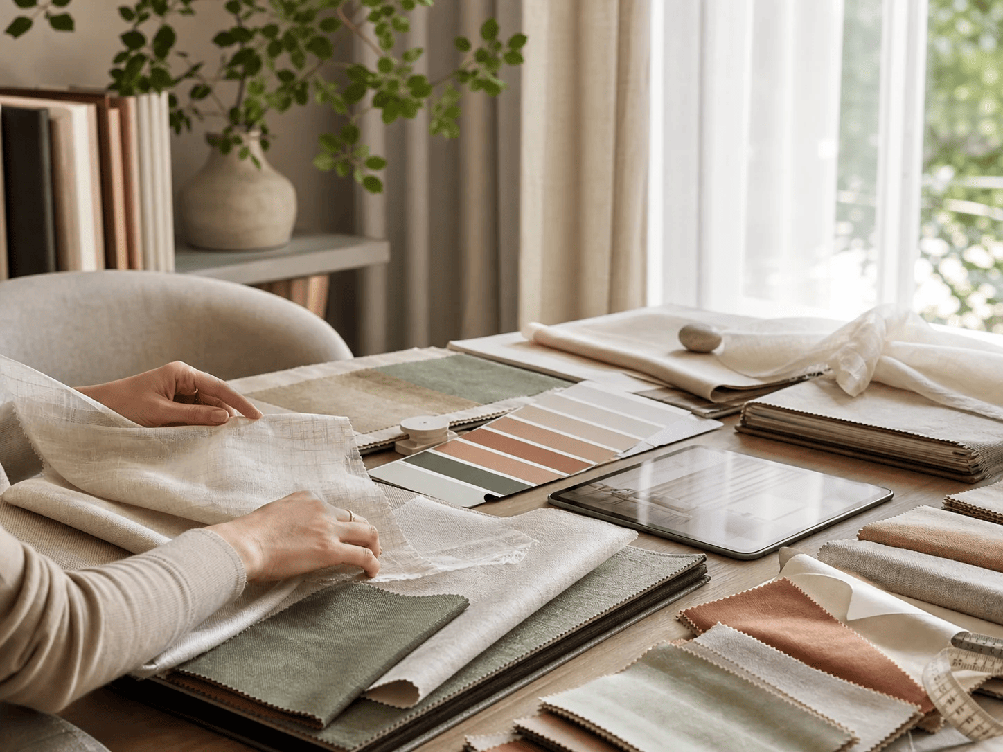 Selection de tissus pour demarrer un projet sur mesure